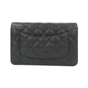 Chanel Timeless Classic Caviar Skin Wallet on Chain