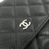 Chanel Timeless Classic Caviar Skin Wallet on Chain