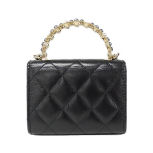 Chanel AP3802 Shiny Crumpled Lamb Clutch Bag