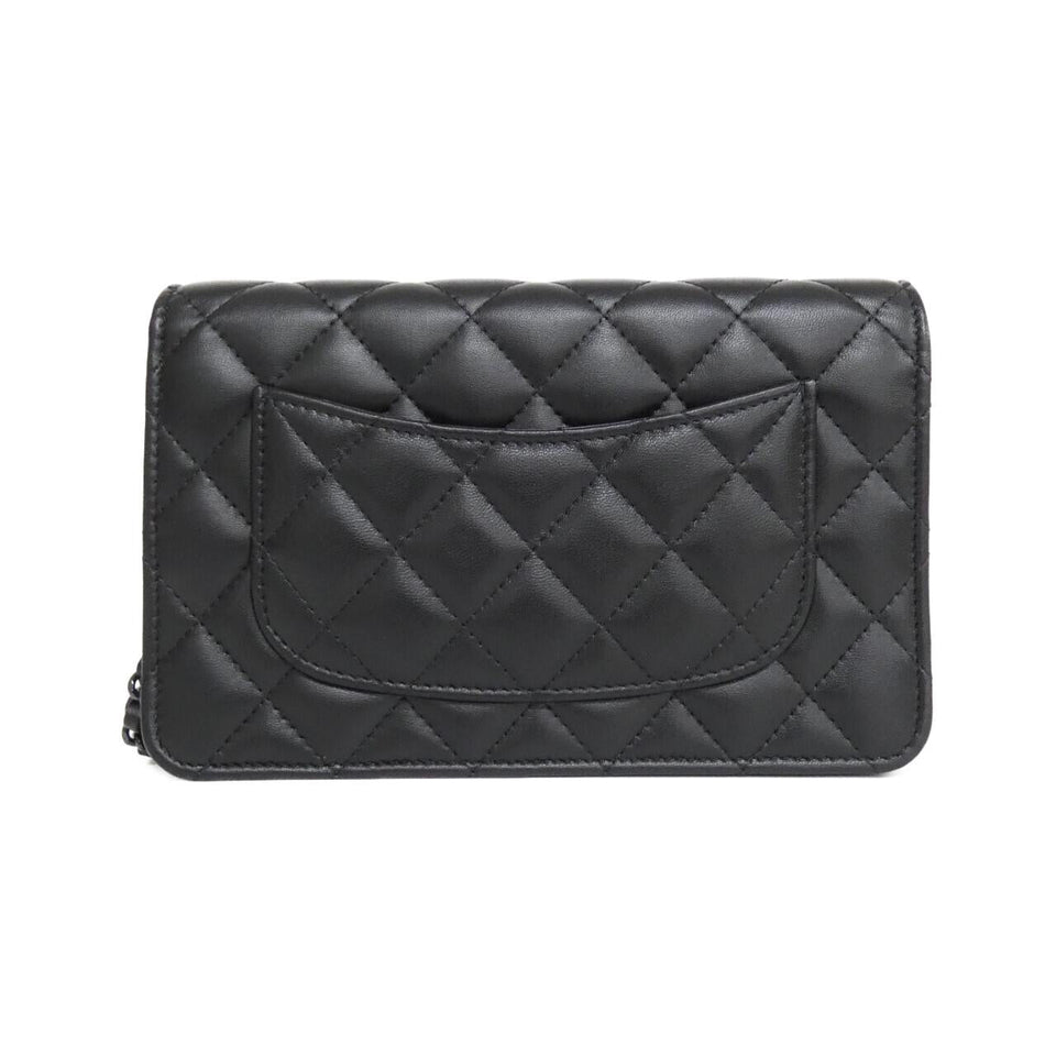 Chanel Timeless Classic Line Lambskin Chain Wallet