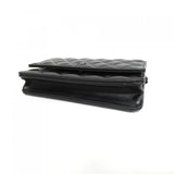 Chanel Timeless Classic Line Lambskin Chain Wallet