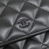 Chanel Timeless Classic Line Lambskin Chain Wallet