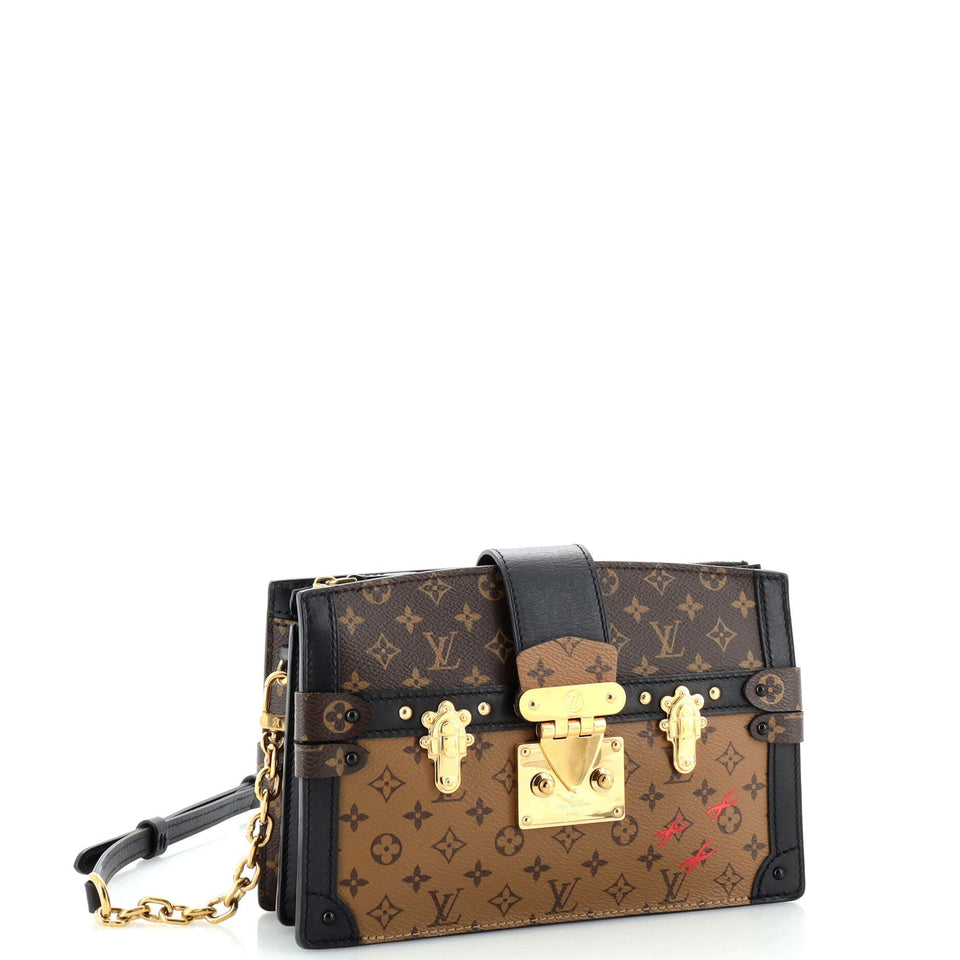 Louis Vuitton Trunk Clutch Reverse Monogram Canvas