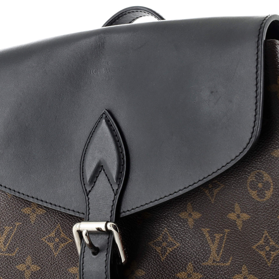 Louis Vuitton Palk Backpack Macassar Monogram Canvas