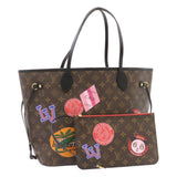 Louis Vuitton Monogram World Tour Neverfull MM Tote Bag LV 26563A