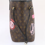 Louis Vuitton Monogram World Tour Neverfull MM Tote Bag LV 26563A