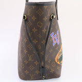 Louis Vuitton Monogram World Tour Neverfull MM Tote Bag LV 26563A