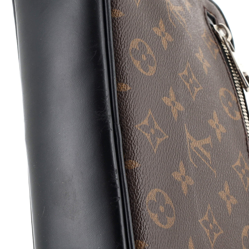 Louis Vuitton Kasai Clutch Macassar Monogram Canvas