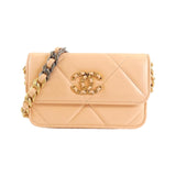Chanel Chanel19 Lambskin Chain Clutch