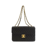 Chanel Caviar Skin Vintage Shoulder Bag