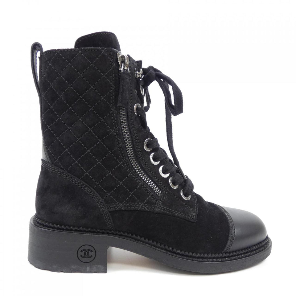 Chanel G33769Y53122 Suede Calfskin Boots