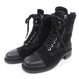 Chanel G33769Y53122 Suede Calfskin Boots