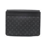 Louis Vuitton Monogram Pochette Steamer Coated Canvas Clutch Bag