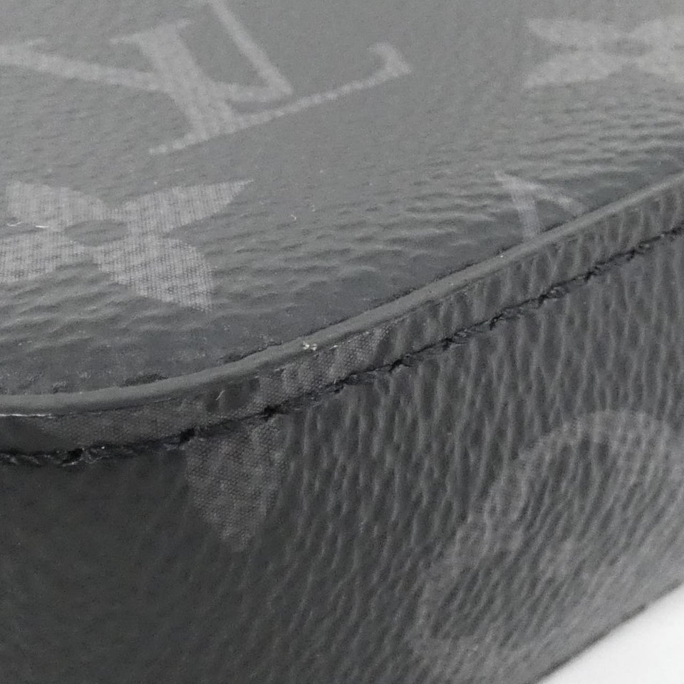 Louis Vuitton Monogram Pochette Steamer Coated Canvas Clutch Bag