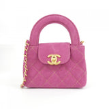 Chanel AP3435 Denim Chain Clutch
