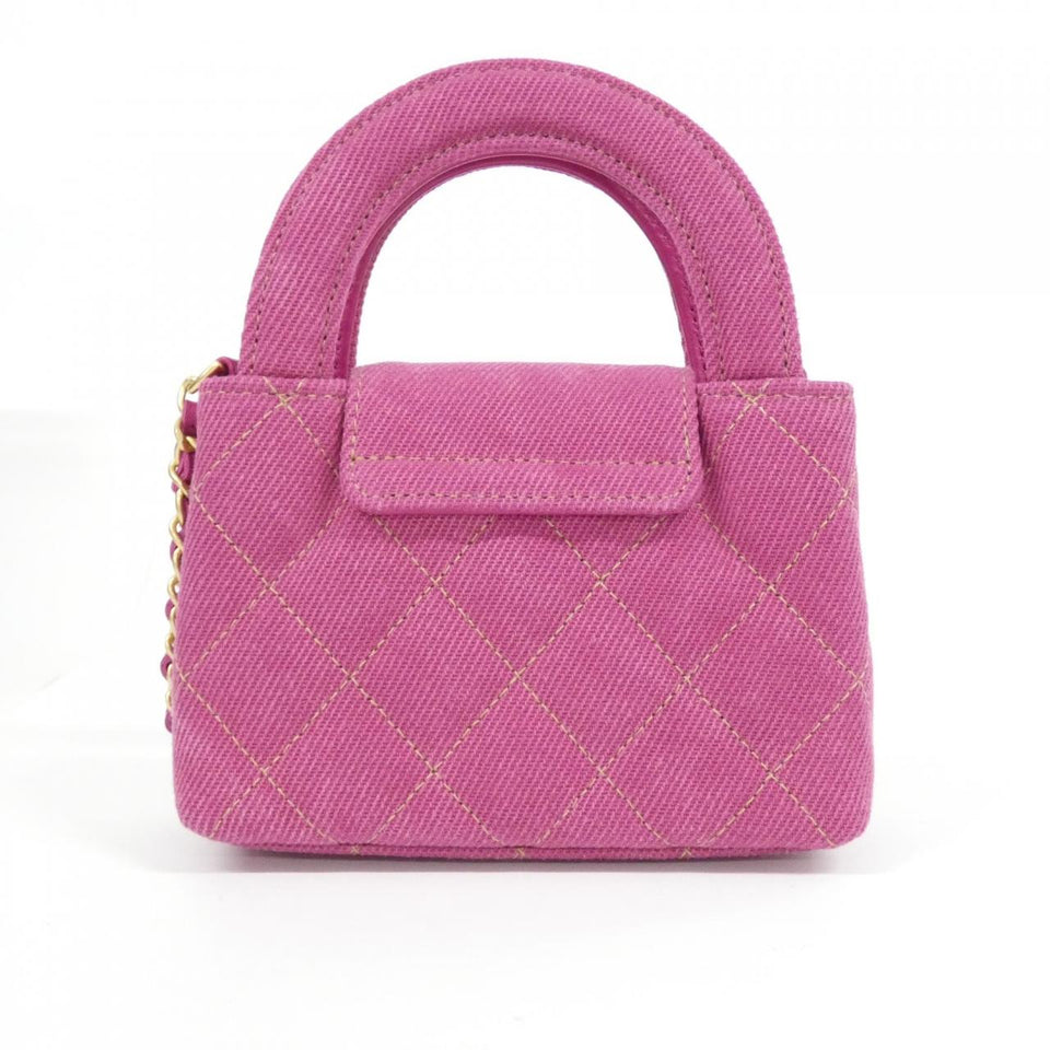 Chanel AP3435 Denim Chain Clutch
