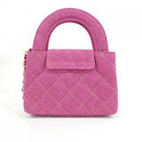 Chanel AP3435 Denim Chain Clutch
