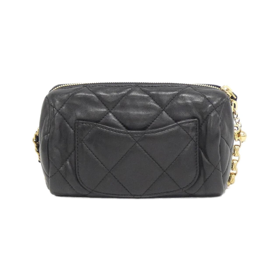Chanel AS3384 Lambskin Shoulder Bag
