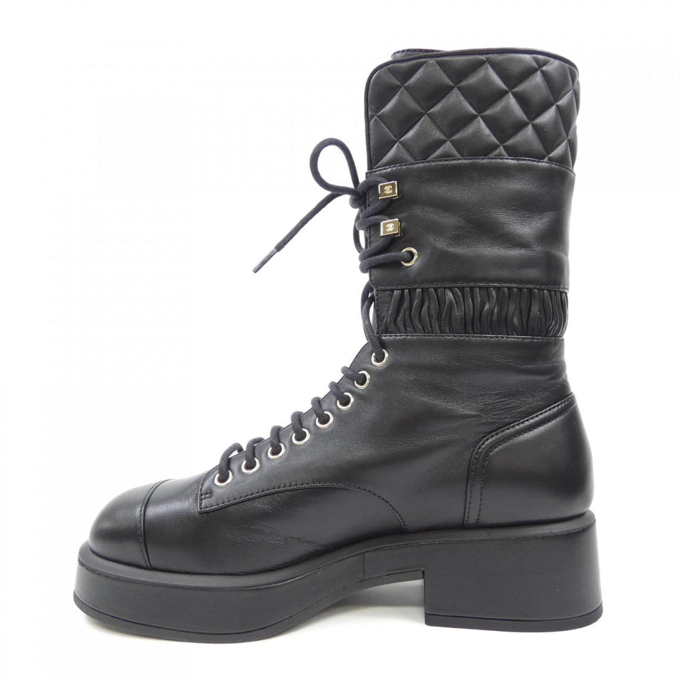 Chanel G37956X01000 Lambskin Boots