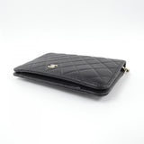 Chanel Timeless Classic Line Caviar Skin Chain Clutch