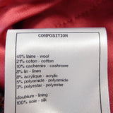Chanel P71088V62284 Cashmere Blend Cape