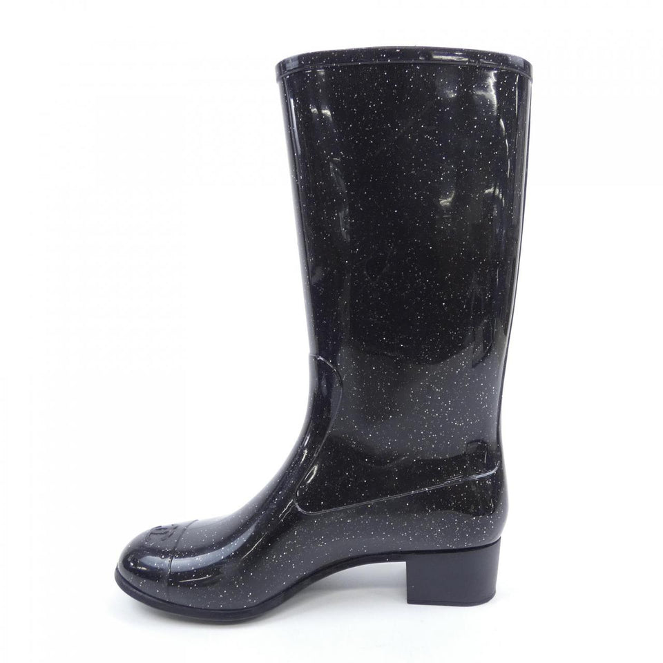 Chanel G26648X31115 Rubber Long Boots