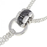 Chanel Ultra Collection 750 White Gold Ceramic Diamond Necklace