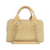 Chanel Deauville Line Mixed Fiber Boston Bag