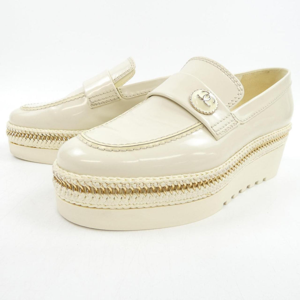 Chanel G37671X56228 Shiny Calfskin Shoes