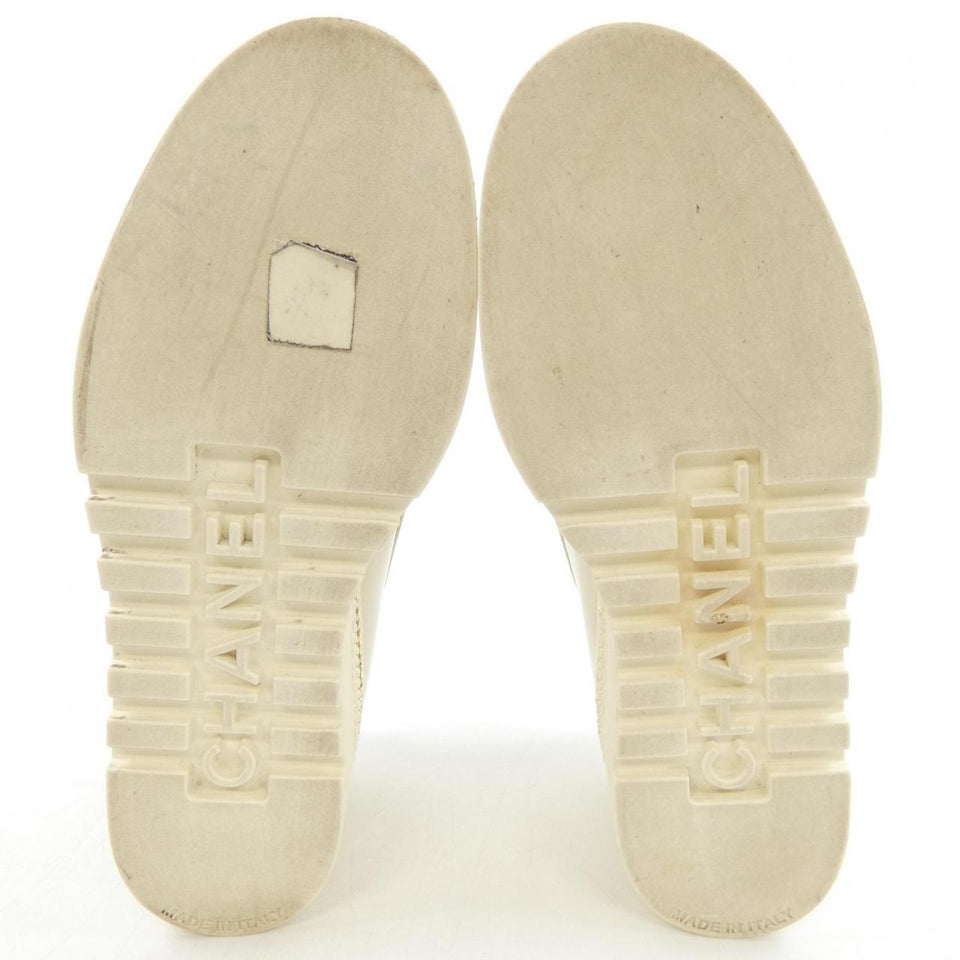 Chanel G37671X56228 Shiny Calfskin Shoes
