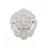 Chanel Sous le Signe du Lion 750 White Gold Diamond Ring