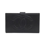 Chanel Timeless CC Caviar Skin Long Wallet