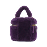 Chanel AS3357 Shearling Lamb Shoulder Bag