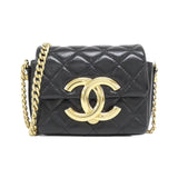 Chanel Lambskin Chain Clutch