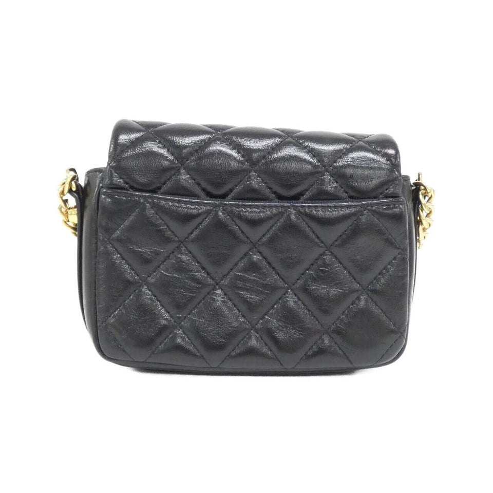 Chanel Lambskin Chain Clutch