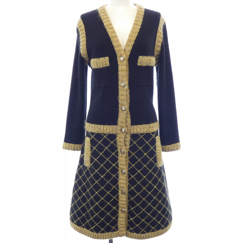 Chanel P52761K06813 Cashmere Blend Dress
