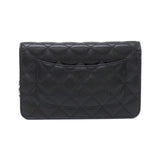 Chanel Timeless Classic Caviar Skin Wallet on Chain