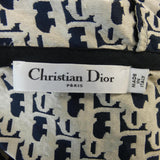 Christian Dior Oblique Technical Taffeta Dress
