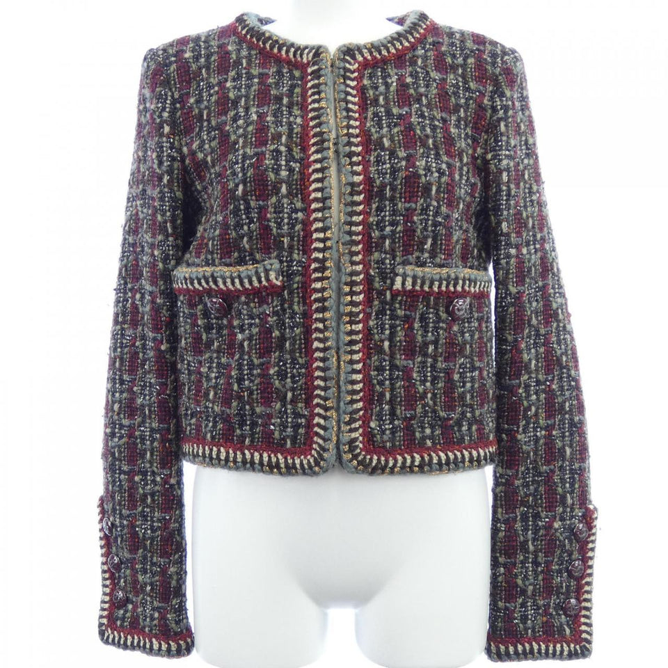 Chanel P52693V39167 Collarless Jacket