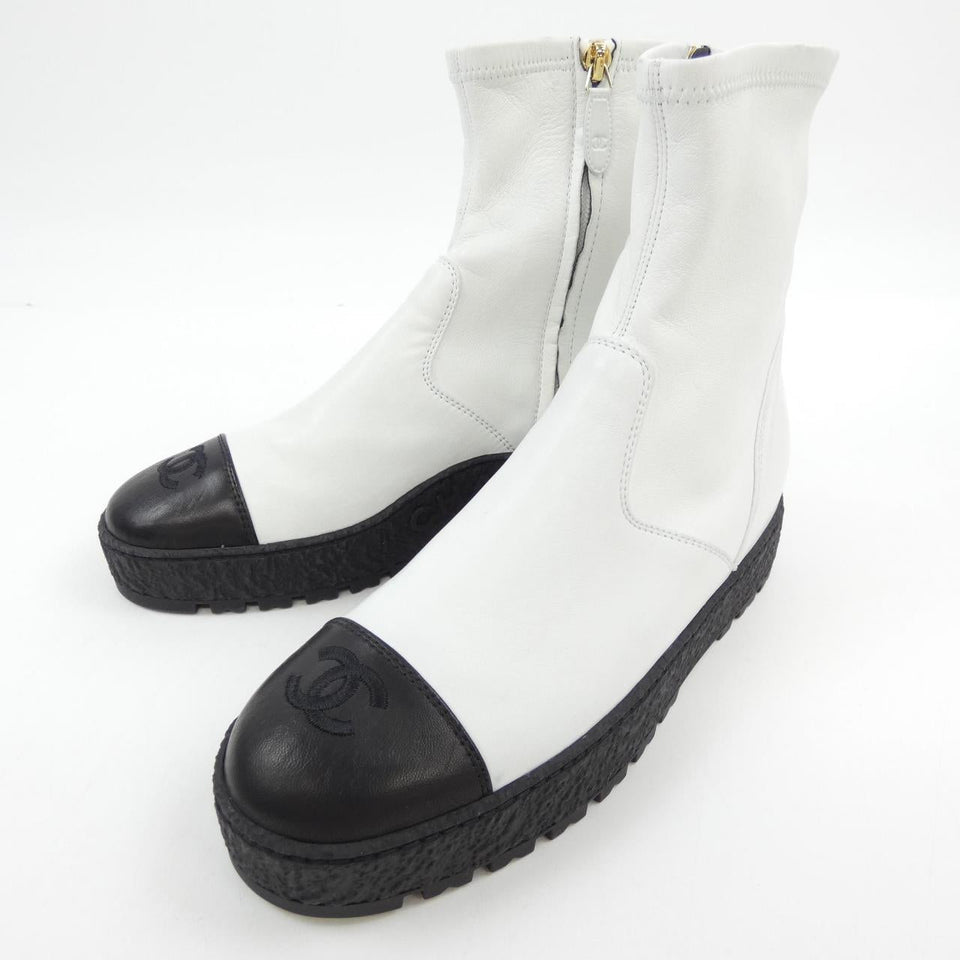 Chanel ANKLE BOOTS Stretch Lambskin Ankle Boots