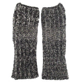 Chanel Line Stone Silk Cashmere Arm Warmer