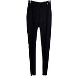 Chanel Lambskin Suede Skinny Pants