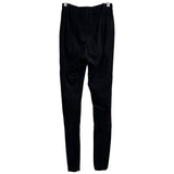 Chanel Lambskin Suede Skinny Pants