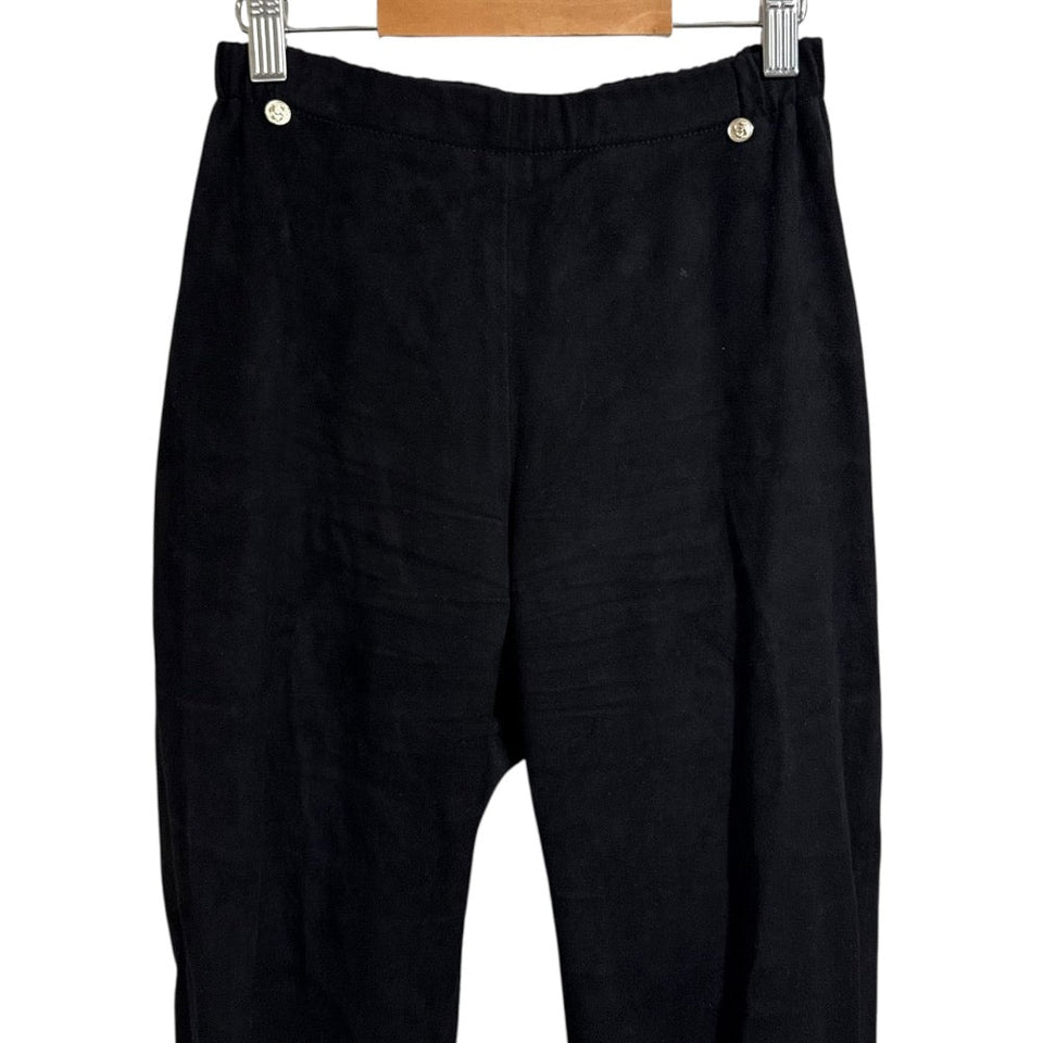 Chanel Lambskin Suede Skinny Pants