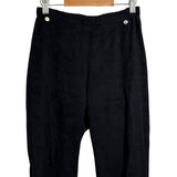 Chanel Lambskin Suede Skinny Pants