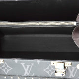 Louis Vuitton Clutch Box Bag Monogram Eclipse and Leather