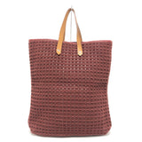 Hermes Tote Bag canvas Brown Amedaba GM