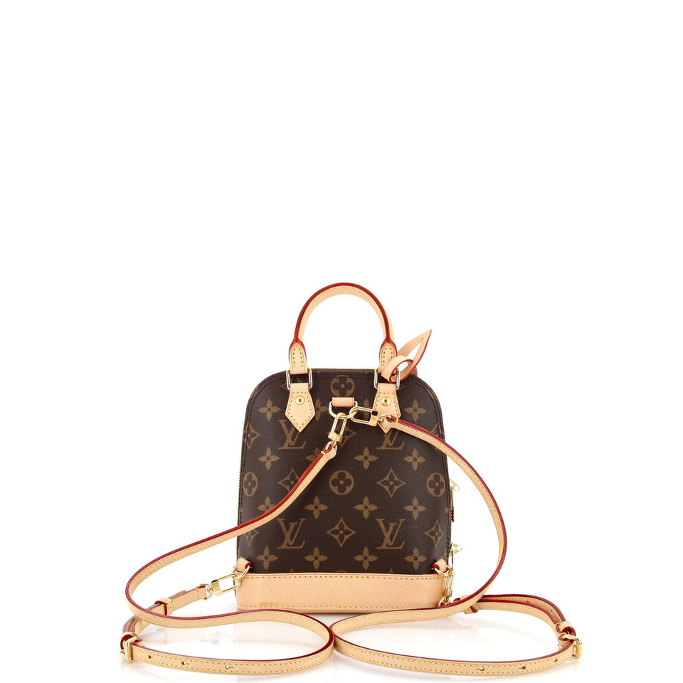 Louis Vuitton Alma Backpack Monogram Canvas