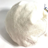 Hermes Shoulder Bag cotton white Marine Pattern purse Women