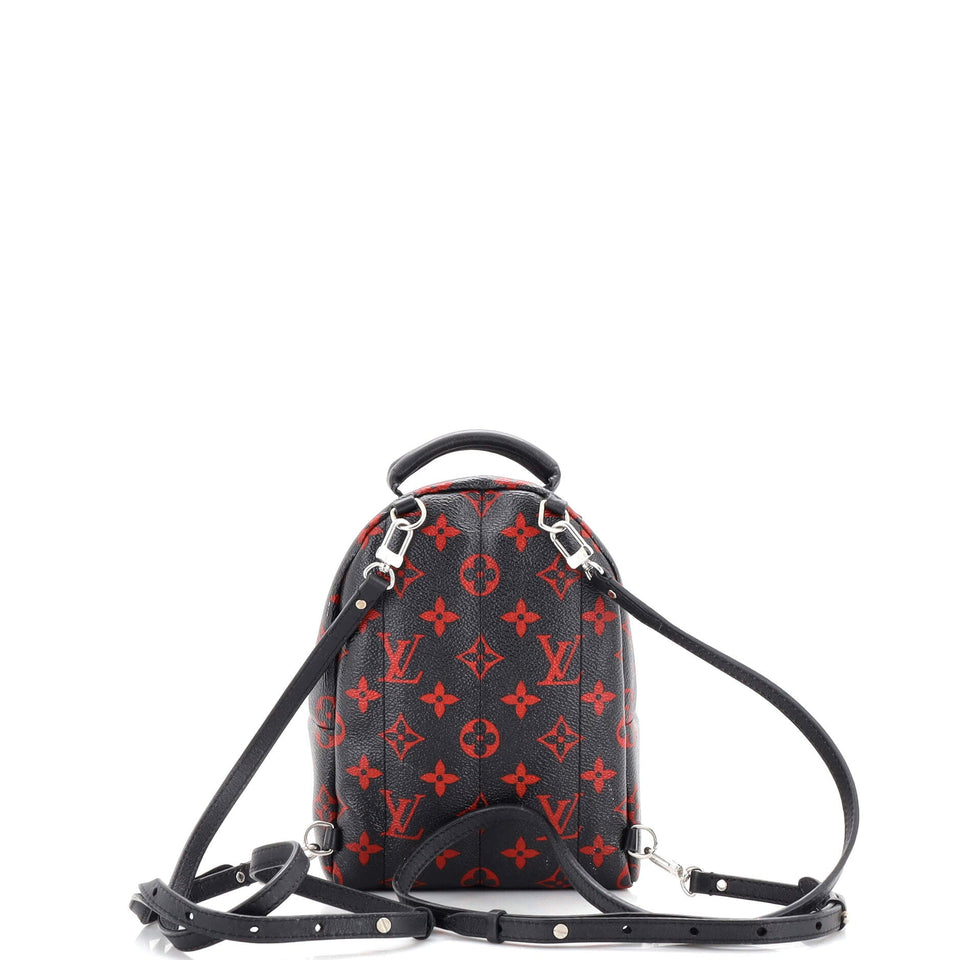 Louis Vuitton Palm Springs Backpack Limited Edition Monogram Infrarouge Mini